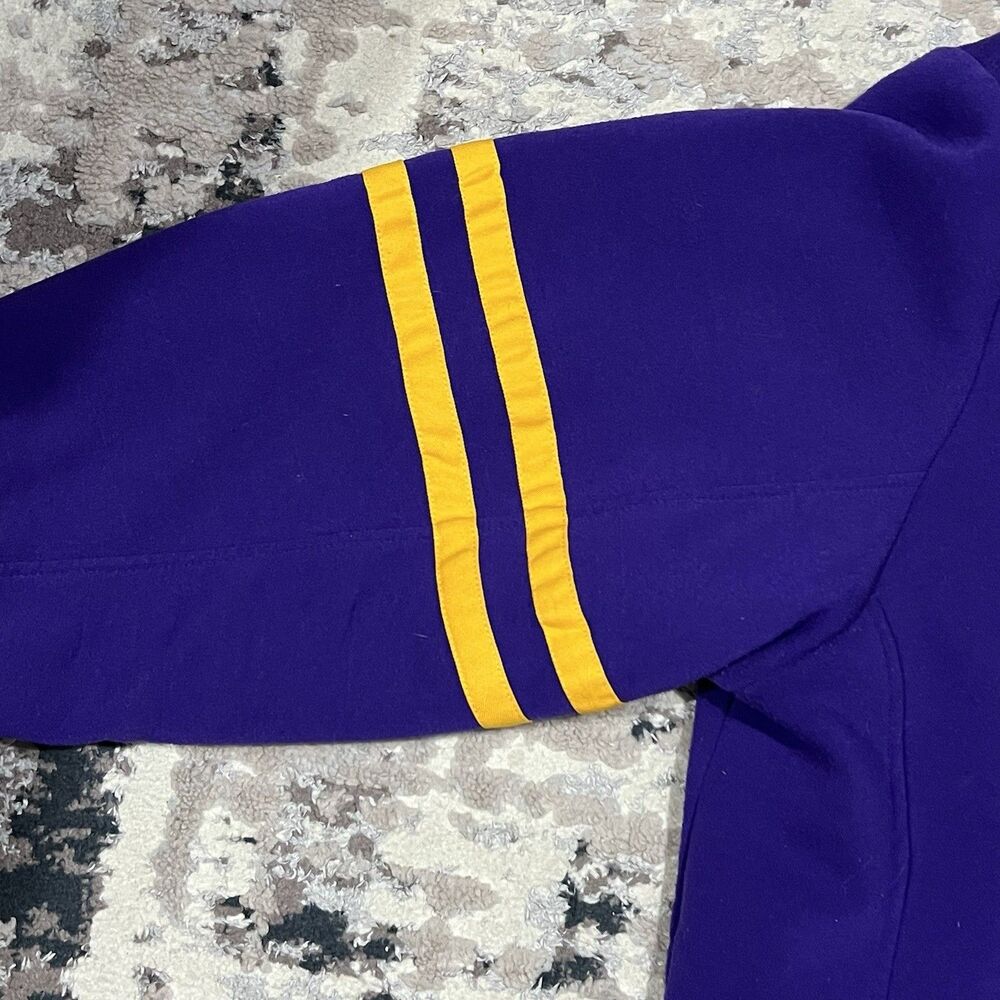 Vintage Minnesota Vikings Reversible Hooded Jacket 2XL Purple/Gray GIII NFL Logo - Picture 9 of 16
